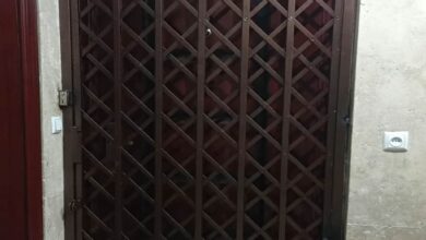 14 طرح درب آکاردئونی پنج گل دوبل در ساری