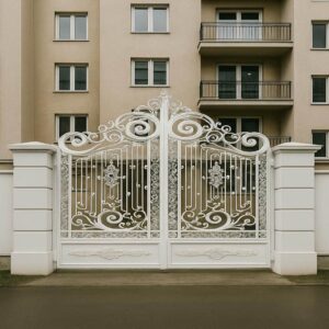 10 مدل درب حیاط شاسی سنگین در ساری
