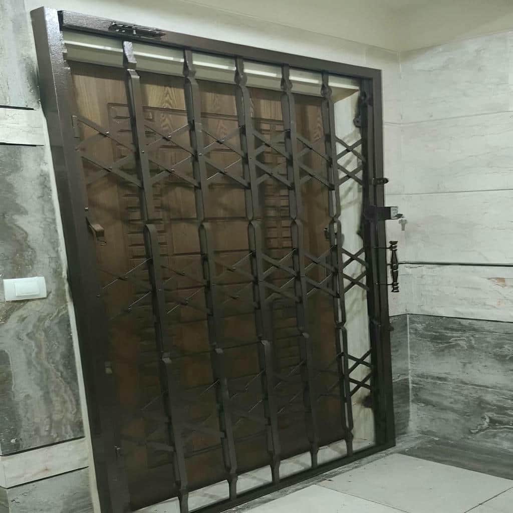 حفاظ کرکره ای فلزی ساری با پوشش مقاوم