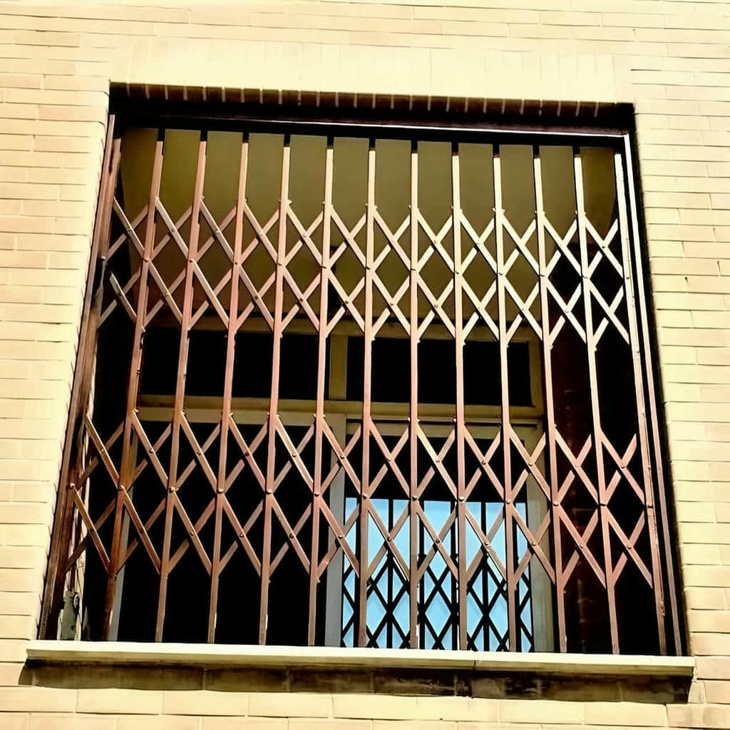 حفاظ آکاردئونی فلزی ساری