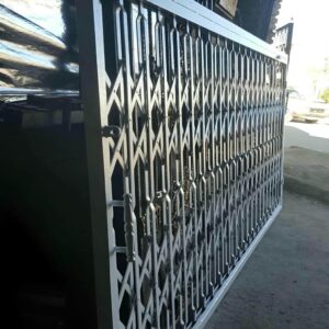 کرکره برقی خانه ساری با تیغه آلومینیومی