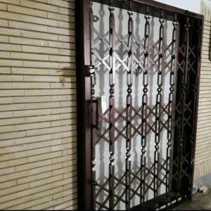 درب آکاردئونی فلزی ویلا ساری