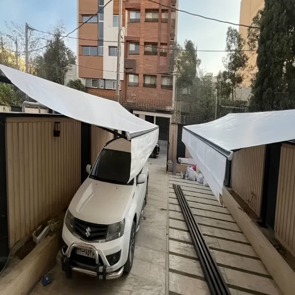 سایبان بازویی با کنترل از راه دور سایبان بازویی با کنترل از راه دور