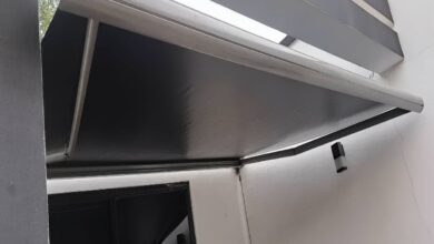 سایبان ریموت دار ساری با پوشش مقاوم
