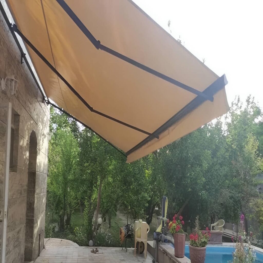 سایبان مغازه آلومینیومی مدرن ساری سایبان مغازه آلومینیومی مدرن ساری