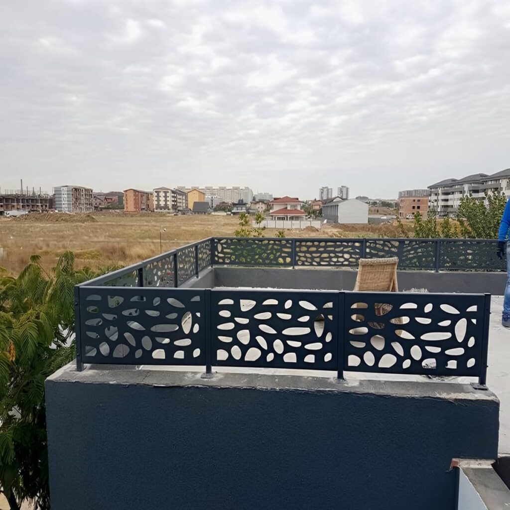 نرده بالکن ساری نمای ساختمان نرده بالکن ساری نمای ساختمان