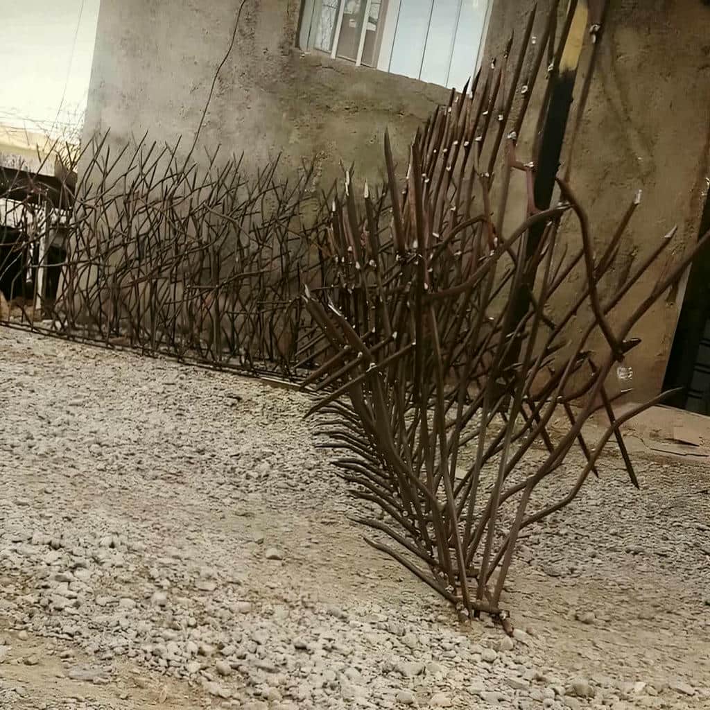 حفاظ ضد سرقت دیوار ساری اجرای منظم