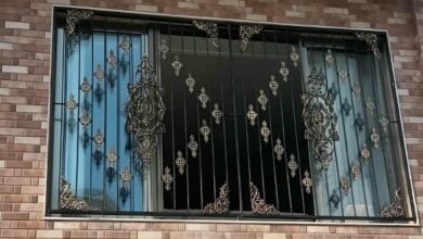 حفاظ پنجره مدرن ساری نمای ساختمان