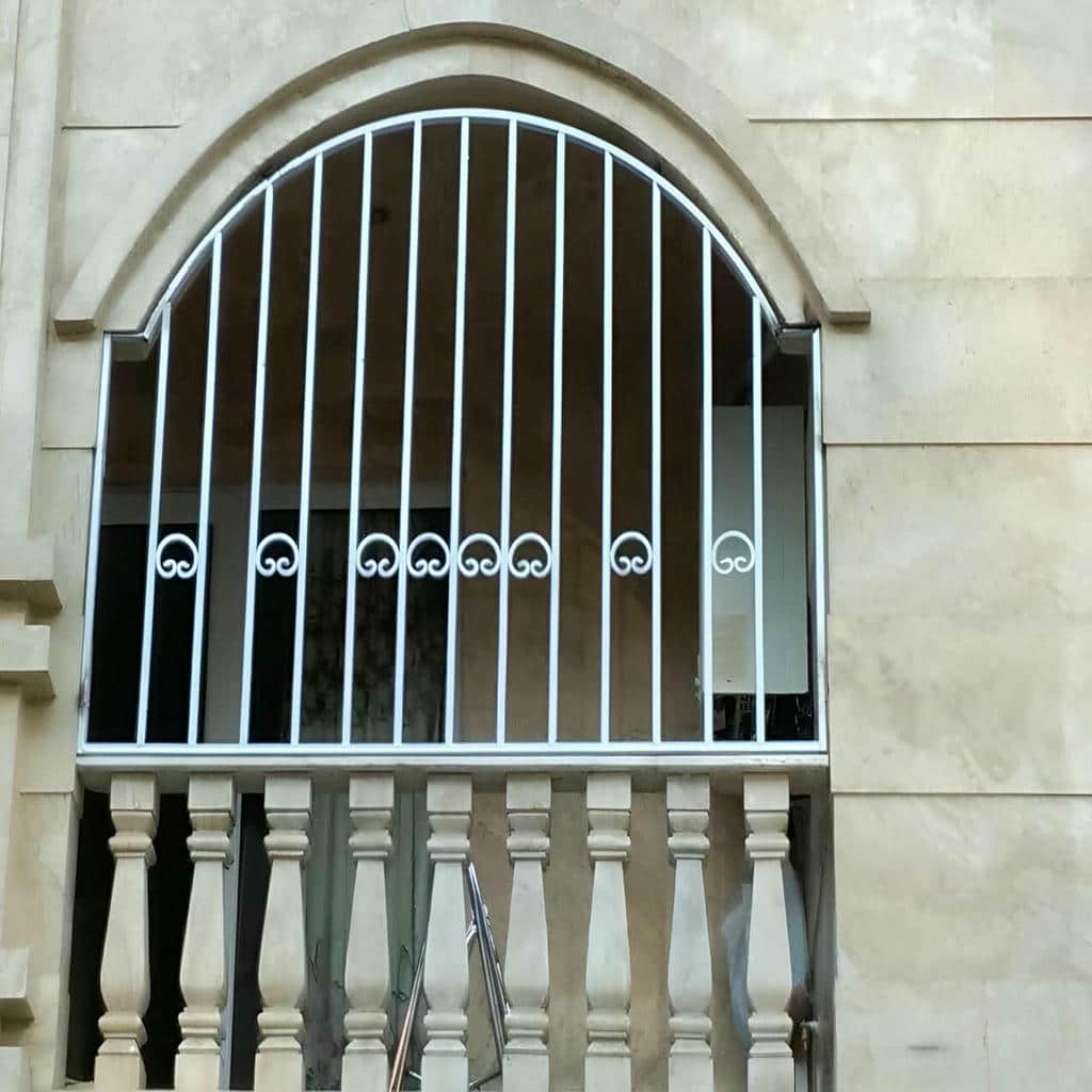 نرده پنجره ساری با طراحی مشبک