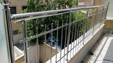 نرده پله مدرن ساری طراحی مینیمال داخلی