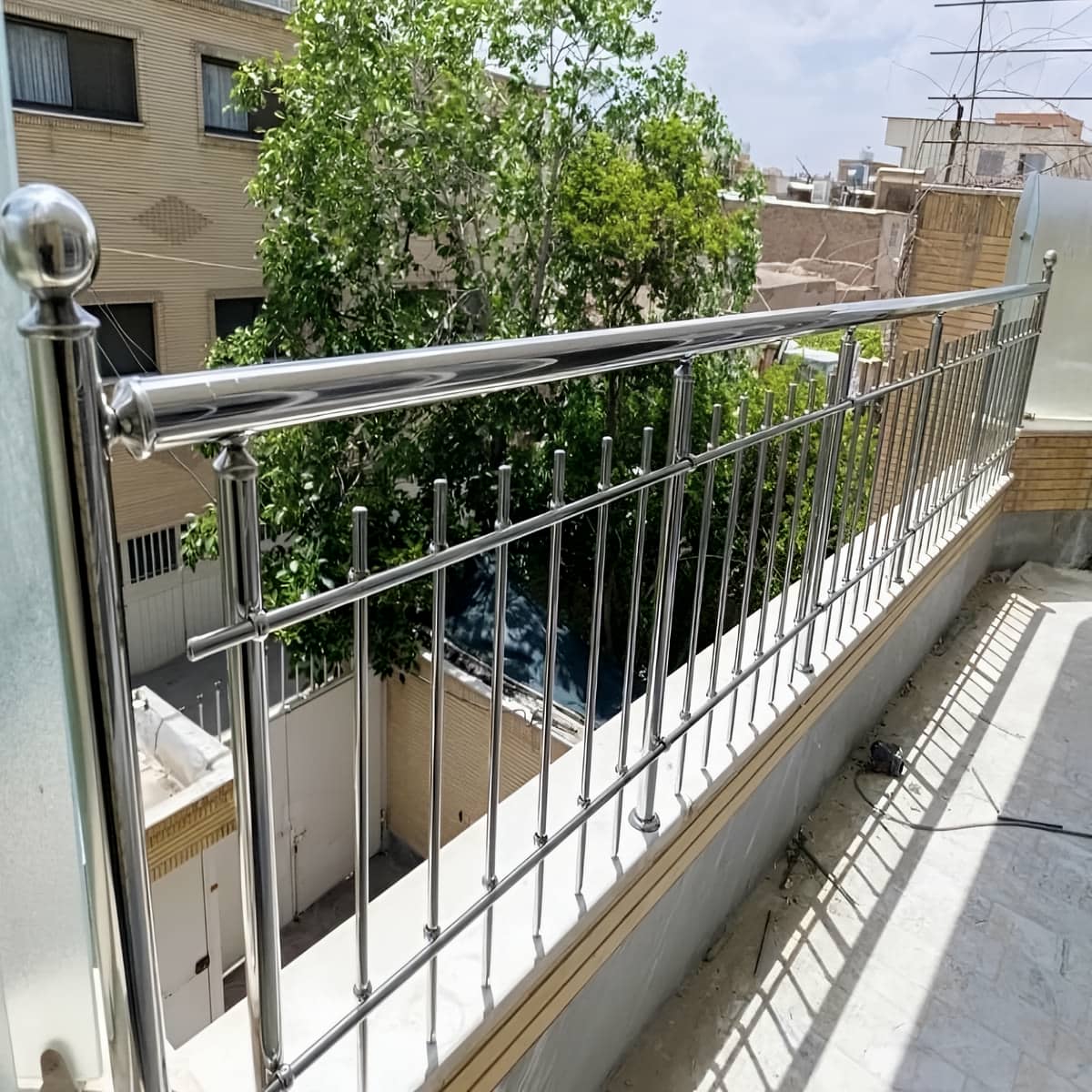 نرده پله مدرن ساری طراحی مینیمال داخلی