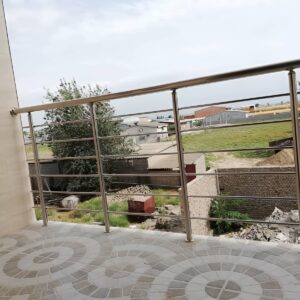 حفاظ لبه بالکن مدرن ساری با نمای فلزی