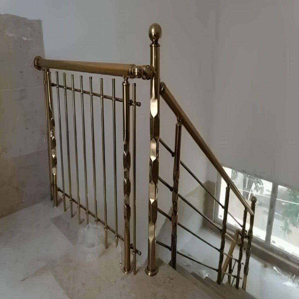 نرده استیل بالکن ساری اجرای حرفه ای