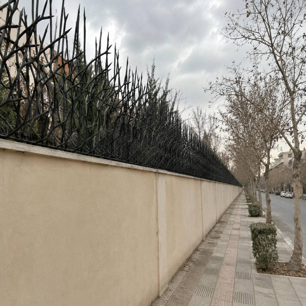 طرح اف حفاظ ساری در فضای ویلایی
