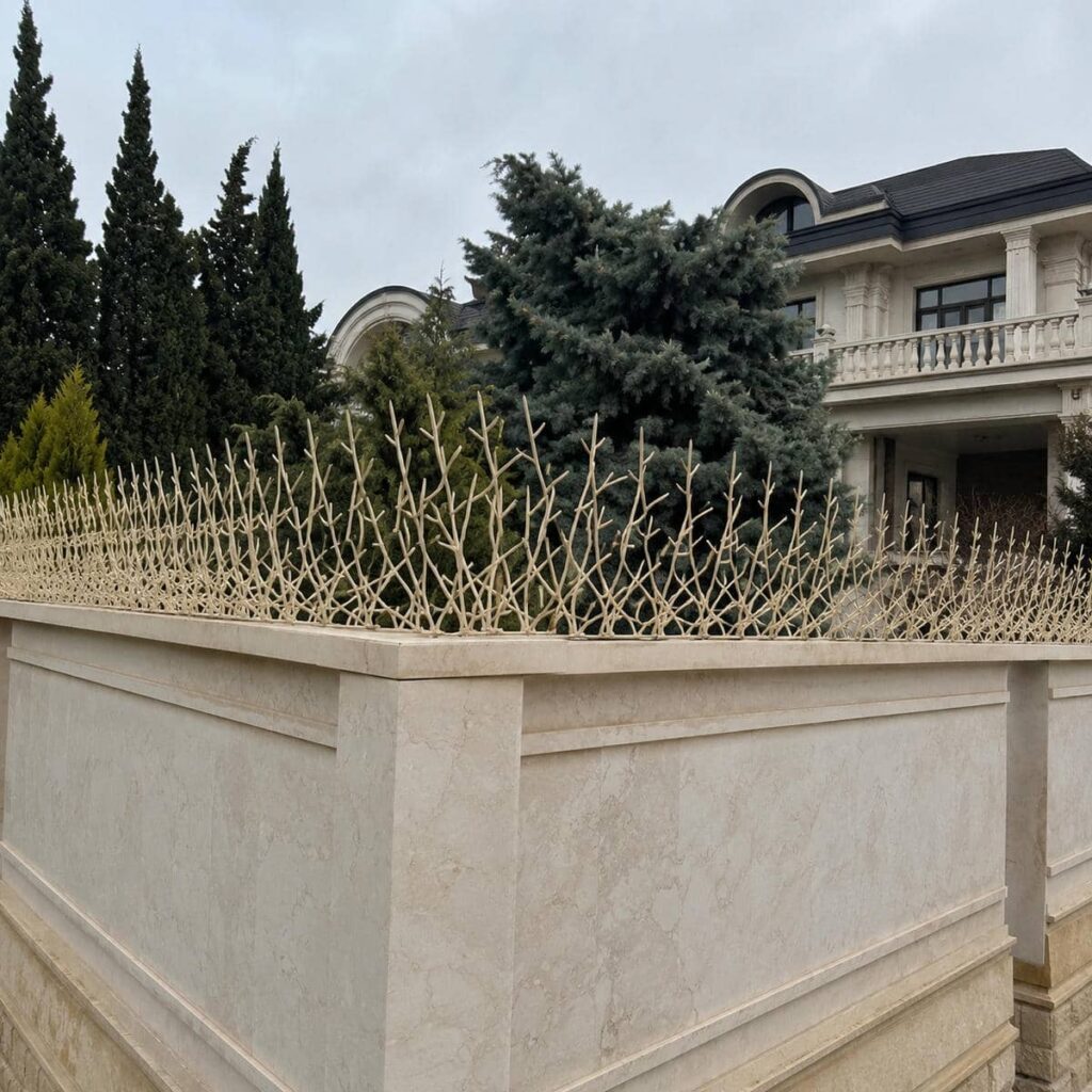 حفاظ دیوار ساری نمای ویلایی مدرن
