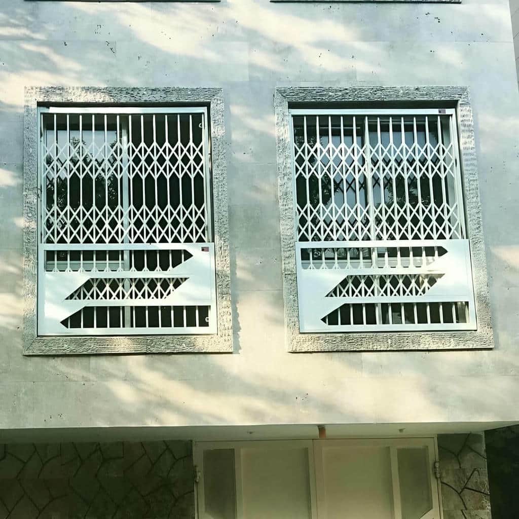 حفاظ پنجره متحرک ساری فلزی مقاوم