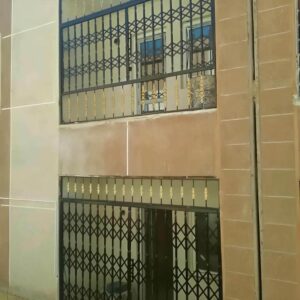 حفاظ پنجره ثابت ساری نمای آهنی ساختمان